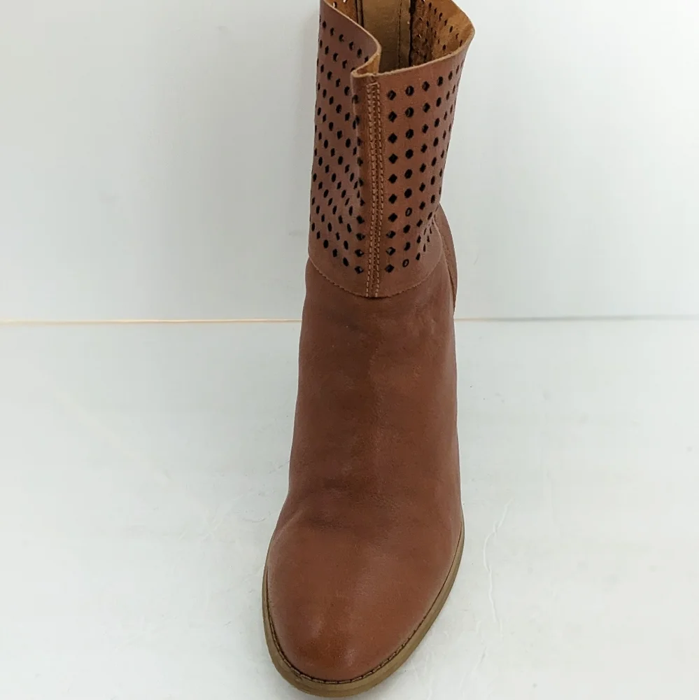 Nine west leather ankle boots